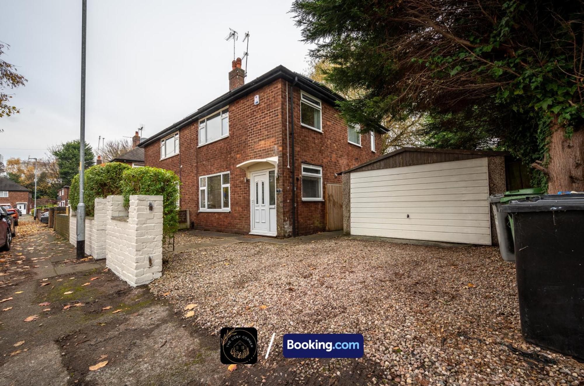 Апартаменти Cosy 3-Bed House, Garden & Free Parking In Stretford Манчестер Екстер'єр фото