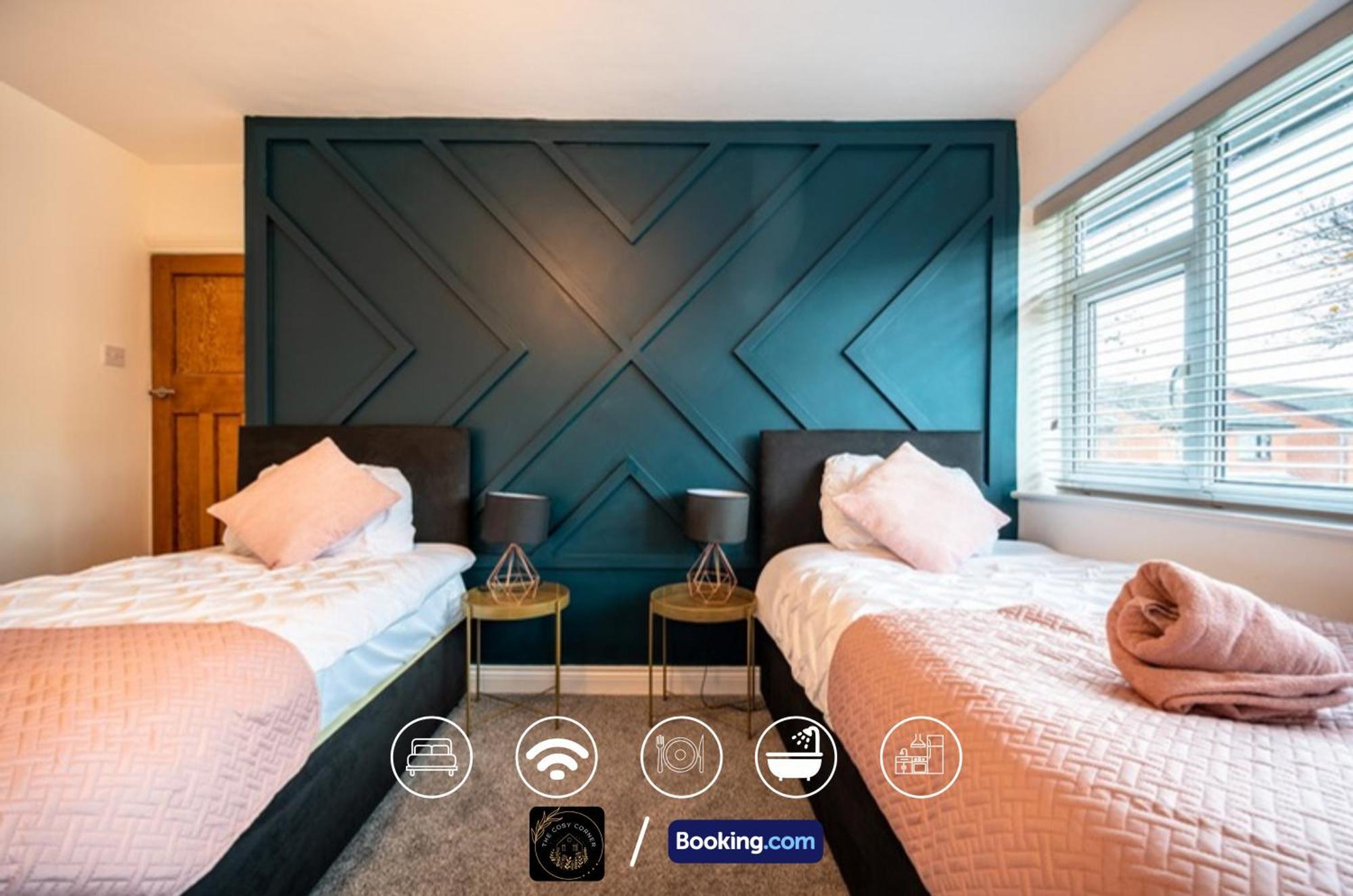 Апартаменти Cosy 3-Bed House, Garden & Free Parking In Stretford Манчестер Екстер'єр фото